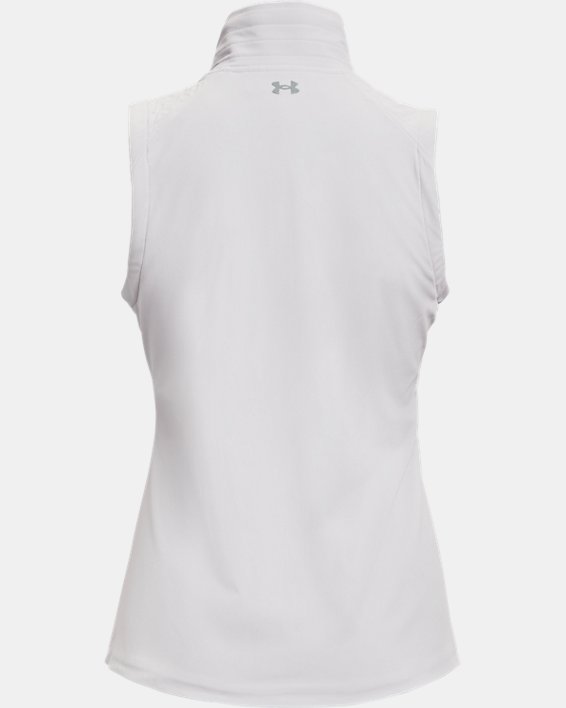Women's UA Storm Revo Full Zip Vest, Gray, pdpMainDesktop image number 6